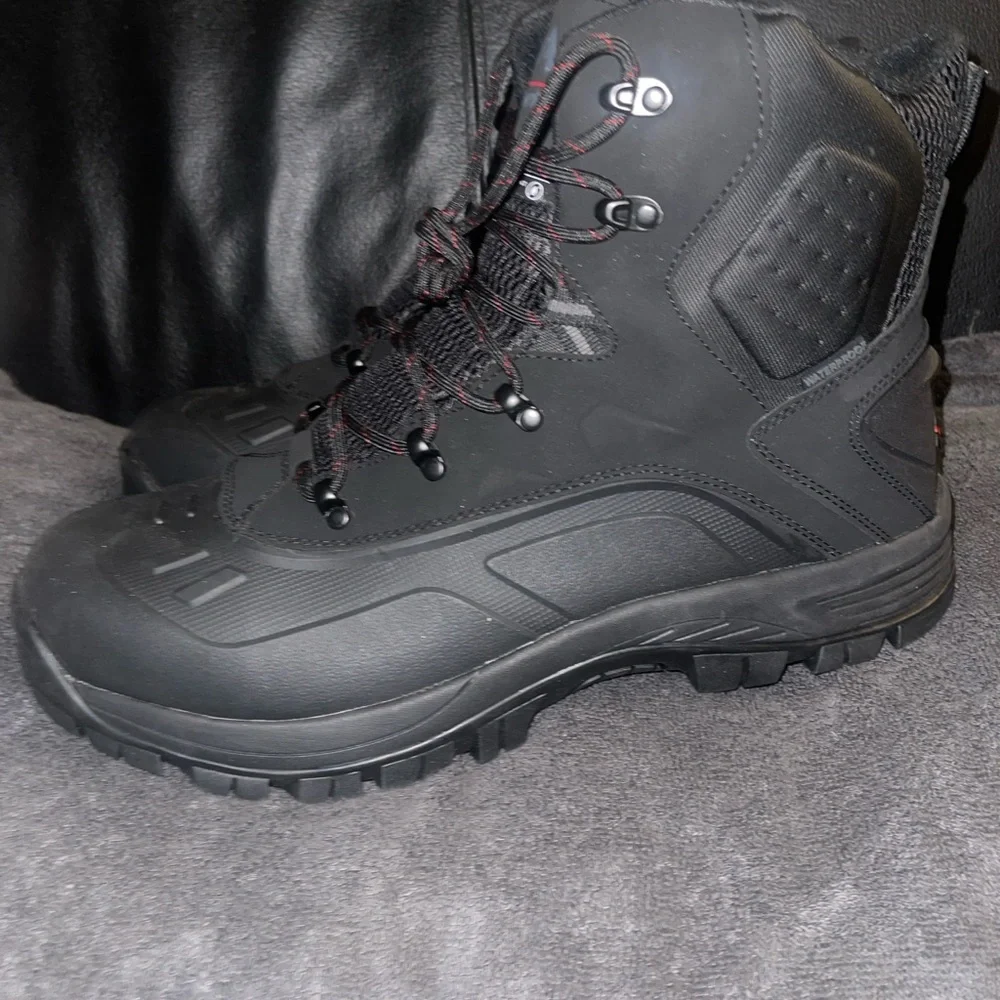 NORTIV8 Men's Insulated Waterproof Construction Rubber Sole Snow Ski Sz 14 NWOB